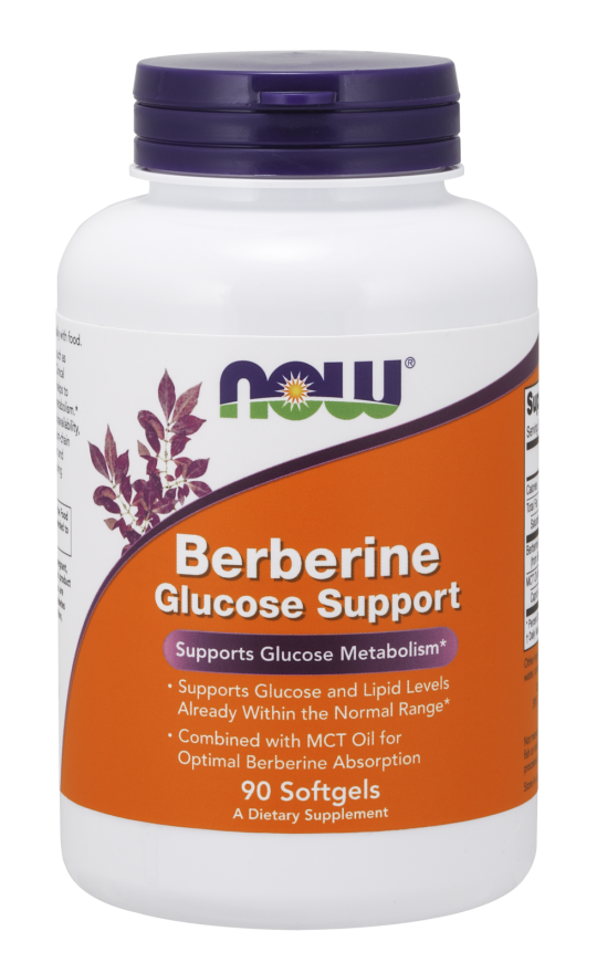 Now Foods Berberine Glucose Support 90 Softgels