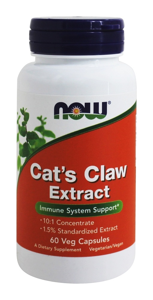 Now Foods Cat's Claw Extract 60 Capsules
