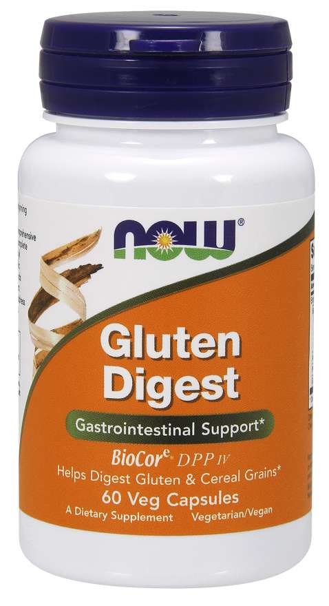 Now Foods Gluten Digest 60 Capsules