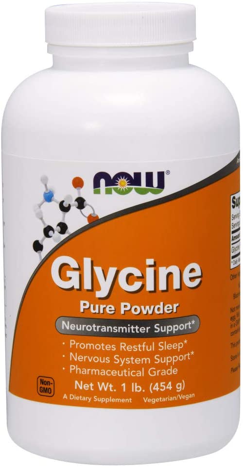 Now Foods Glycine Pure Powder 454g