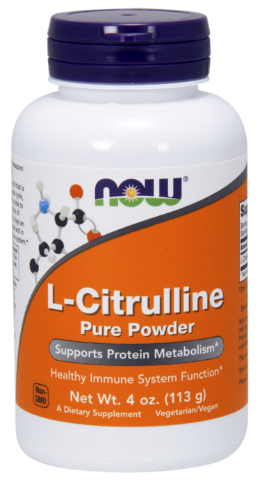 Now Foods L-Citrulline Pure Powder 113g