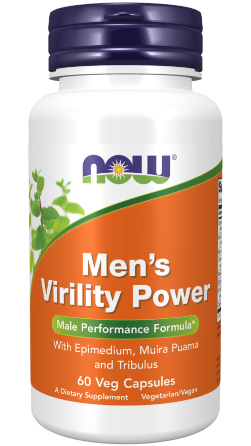 Now Foods Men's Virility Power 60 Capsules