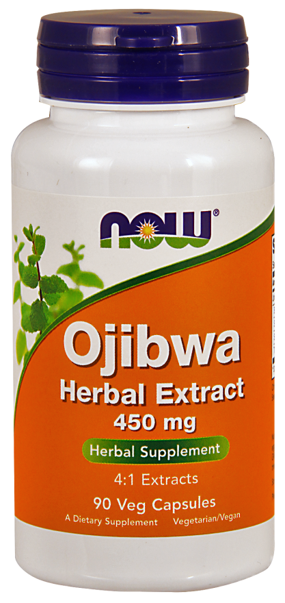 Now Foods Ojibwa Herbal Extract 450mg 90 Capsules