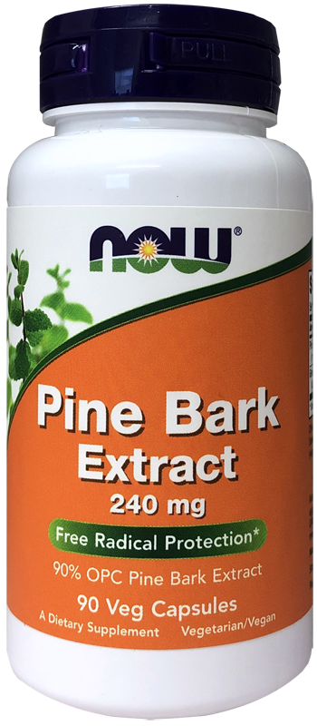 Now Foods Pine Bark Extract 240mg 90 Capsules