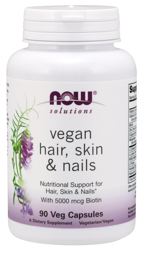Now Foods Vegan Hair Skin and Nails 90 Capsules