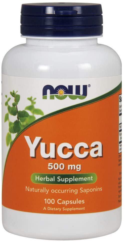 Now Foods Yucca 500mg 100 Capsules