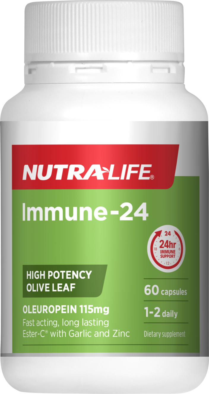 Nutralife Immune Support Olive Leaf 60 Capsules