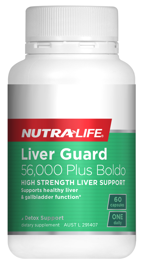 Nutralife Liver Guard Plus Boldo 60 Capsules