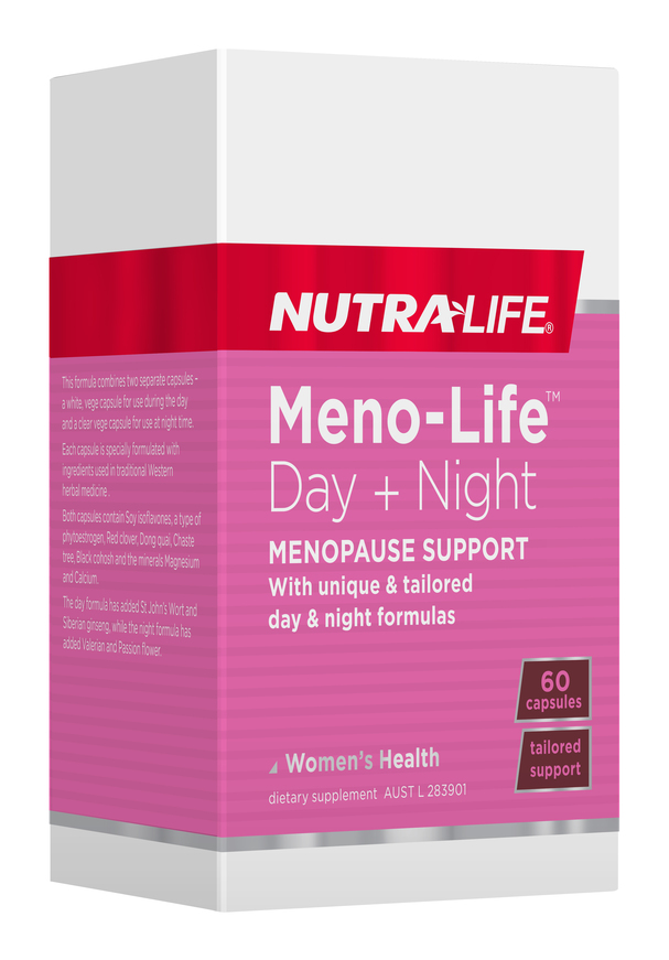 Nutralife Meno-Life Day & Night 60 Capsules