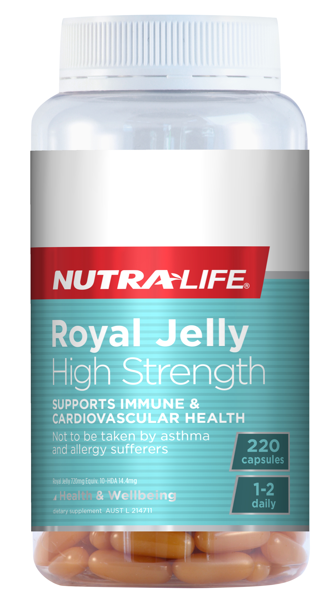 Nutralife Royal Jelly 1200mg 220 Capsules