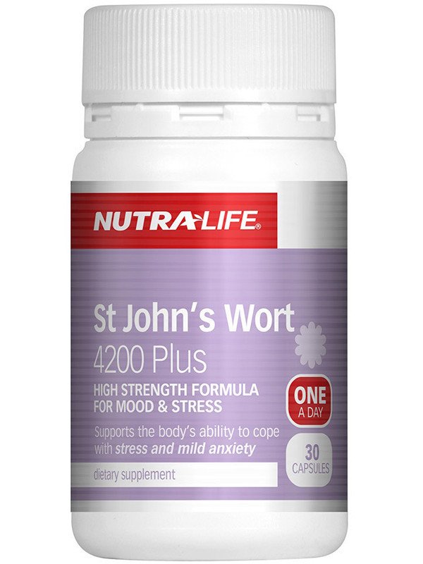 Nutralife St John’s Wort Plus 30 Capsules