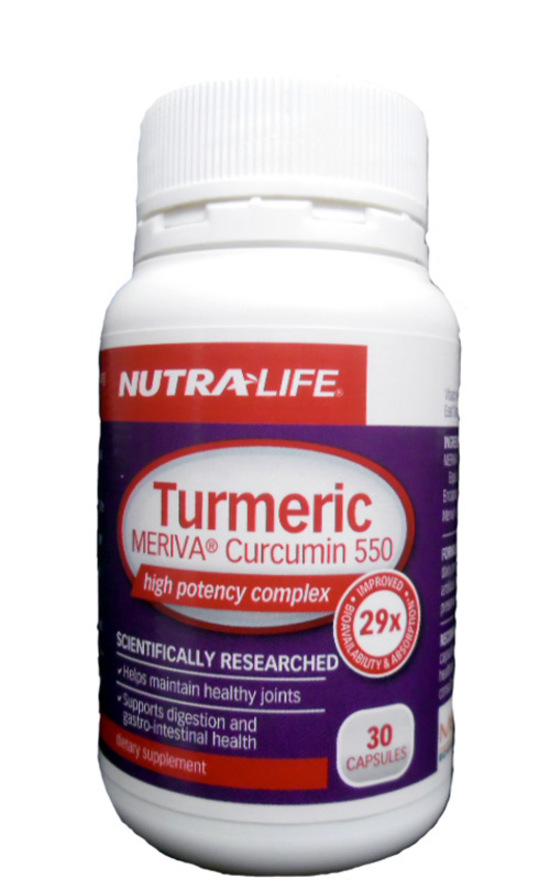 Nutralife Turmeric Meriva Curcumin 30 Capsules