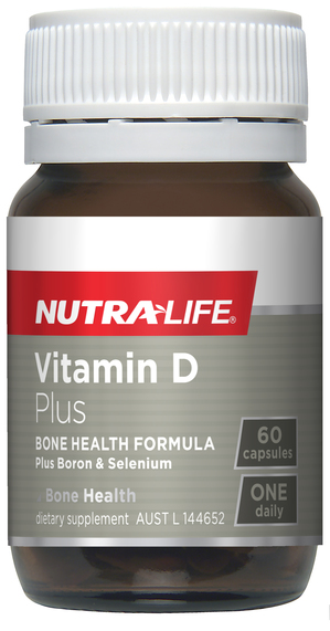 Nutralife Vitamin D3 Plus Boron & Selenium 60 Capsules