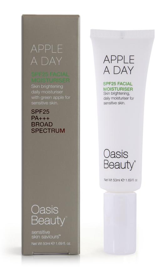 Oasis Beauty Apple a Day SPF25 Facial Moisturiser 50ml