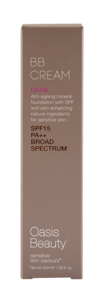 Oasis Beauty BB Cream SPF15 Dark Shade 50ml