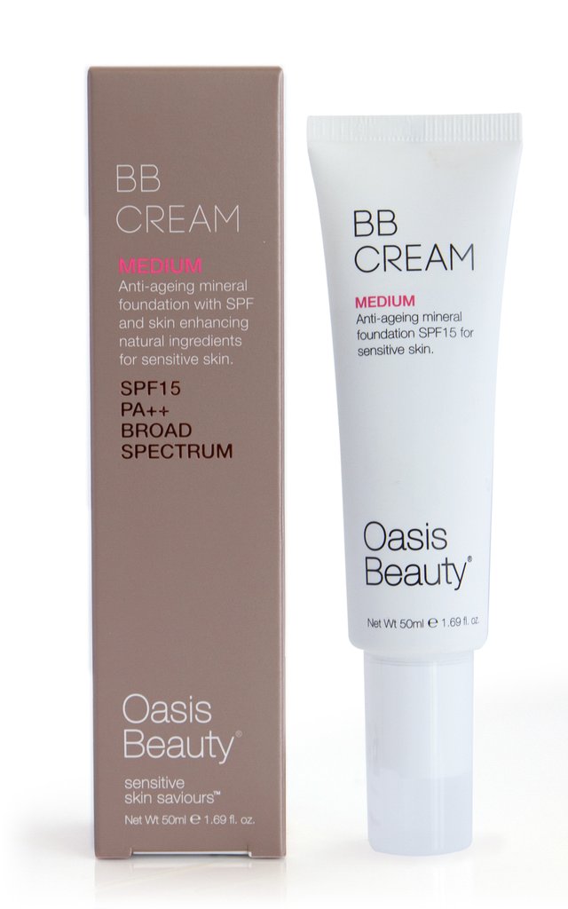 Oasis Beauty BB Cream SPF15 Medium Shade 50ml