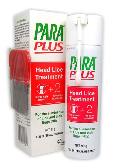 Para Plus Head lice Treatment Spray 90g