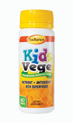 Radiance Kids Vege Chewable 60 Tablets