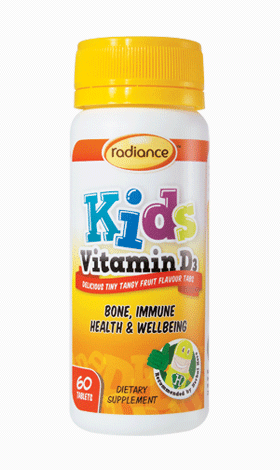 Radiance Kids Vitamin D3 Chewable 60 Tablets