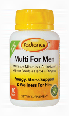 Radiance Multi For Men 30 Tablets