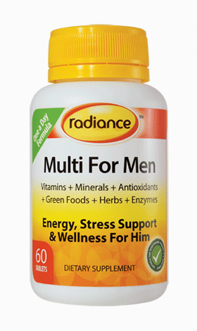 Radiance Multi For Men 60 Tablets