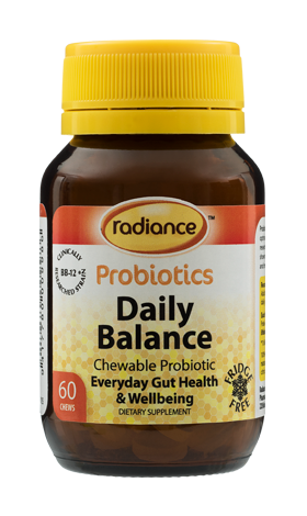 Radiance Probiotics Daily Balance Chewable 60 Tablets