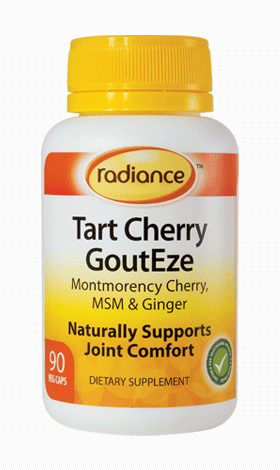 Radiance Tart Cherry GoutEze 90 Capsules