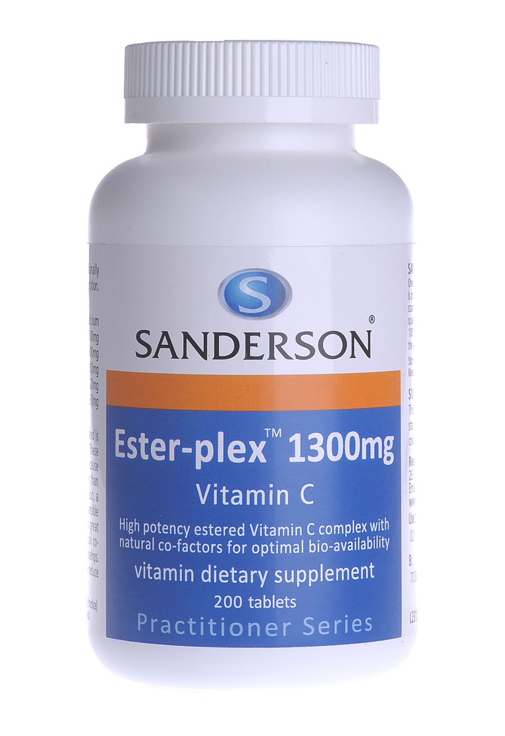 Sanderson Ester-Plex Vitamin C 1300mg 200 Tablets
