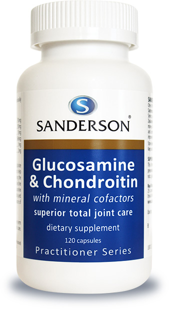 Sanderson Glucosamine & Chondroitin with Co-Factors 120 Capsules