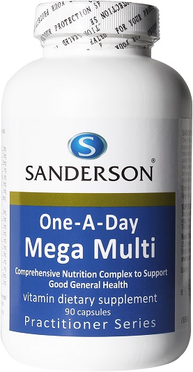 Sanderson Mega Multivitamin 90 Capsules