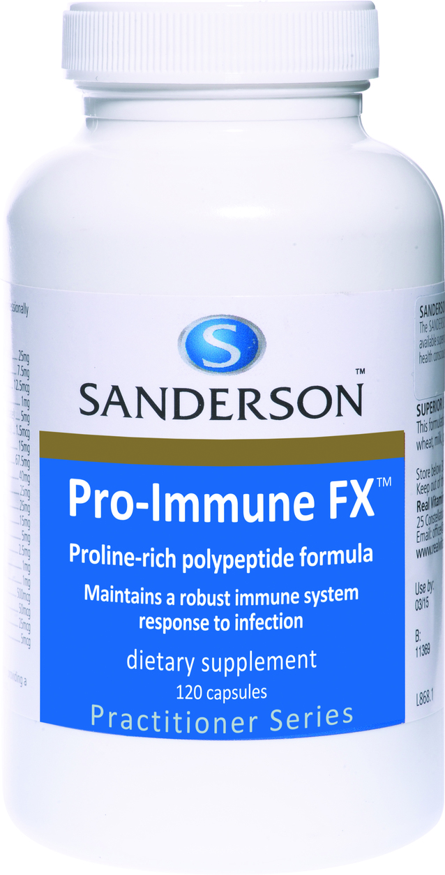 Sanderson Pro-Immune FX 120 Capsules