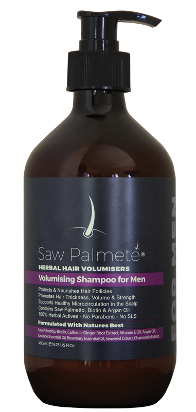 Saw Palmete Volumising Shampoo for Men 480ml