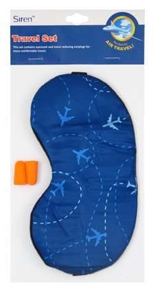 Siren Travel Set Eyemask and Earplugs