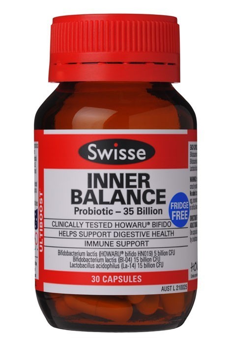 Swisse Inner Balance Probiotic 30 Capsules