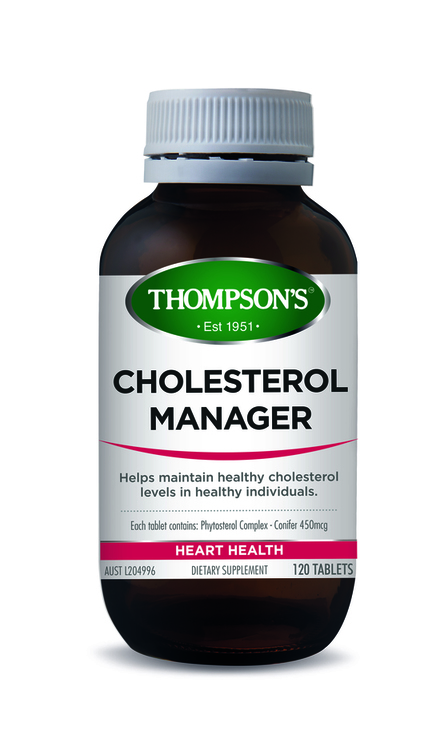 Thompson's Cholesterol Manager 120 Tablets