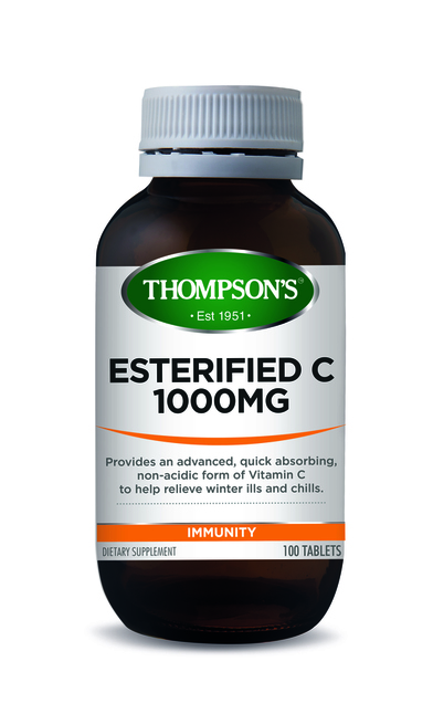Thompson's Esterified C 1000mg 100 Tablets