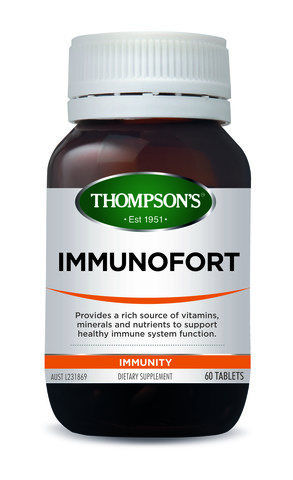 Thompson's Immunofort One-A-Day 60 Tablets