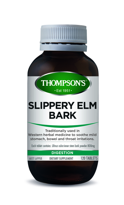Thompson's Slippery Elm Bark 120 Tablets (Product Discontinued)