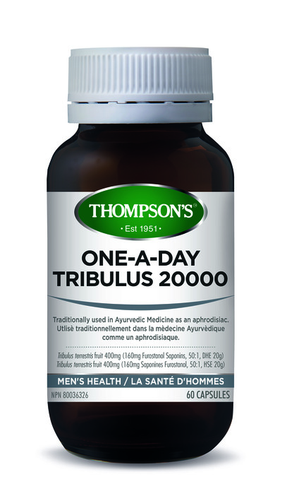 Thompson's Tribulus 20000 One-A-Day 60 Capsules
