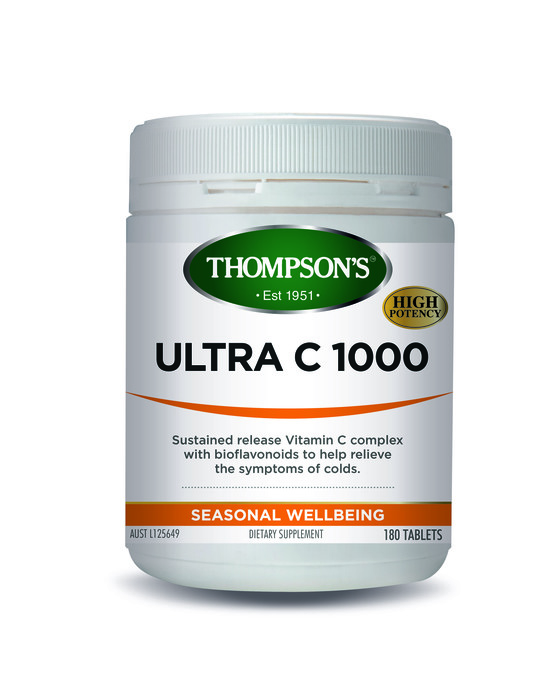 Thompson's Ultra C 1000mg 180 Tablets (Product Discontinued)