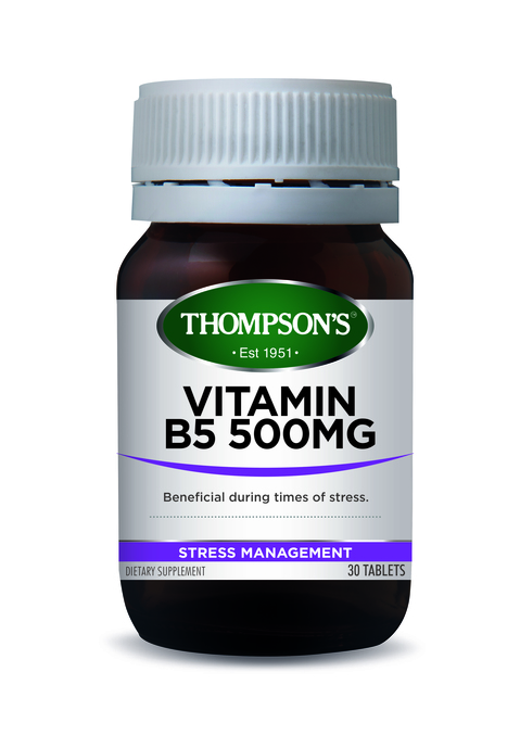 Thompson's Vitamin B5 500mg 30 Tablets