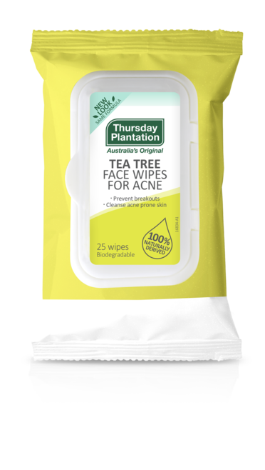 Thursday Plantation Tea Tree Acne Face Wipes 25 Wipes