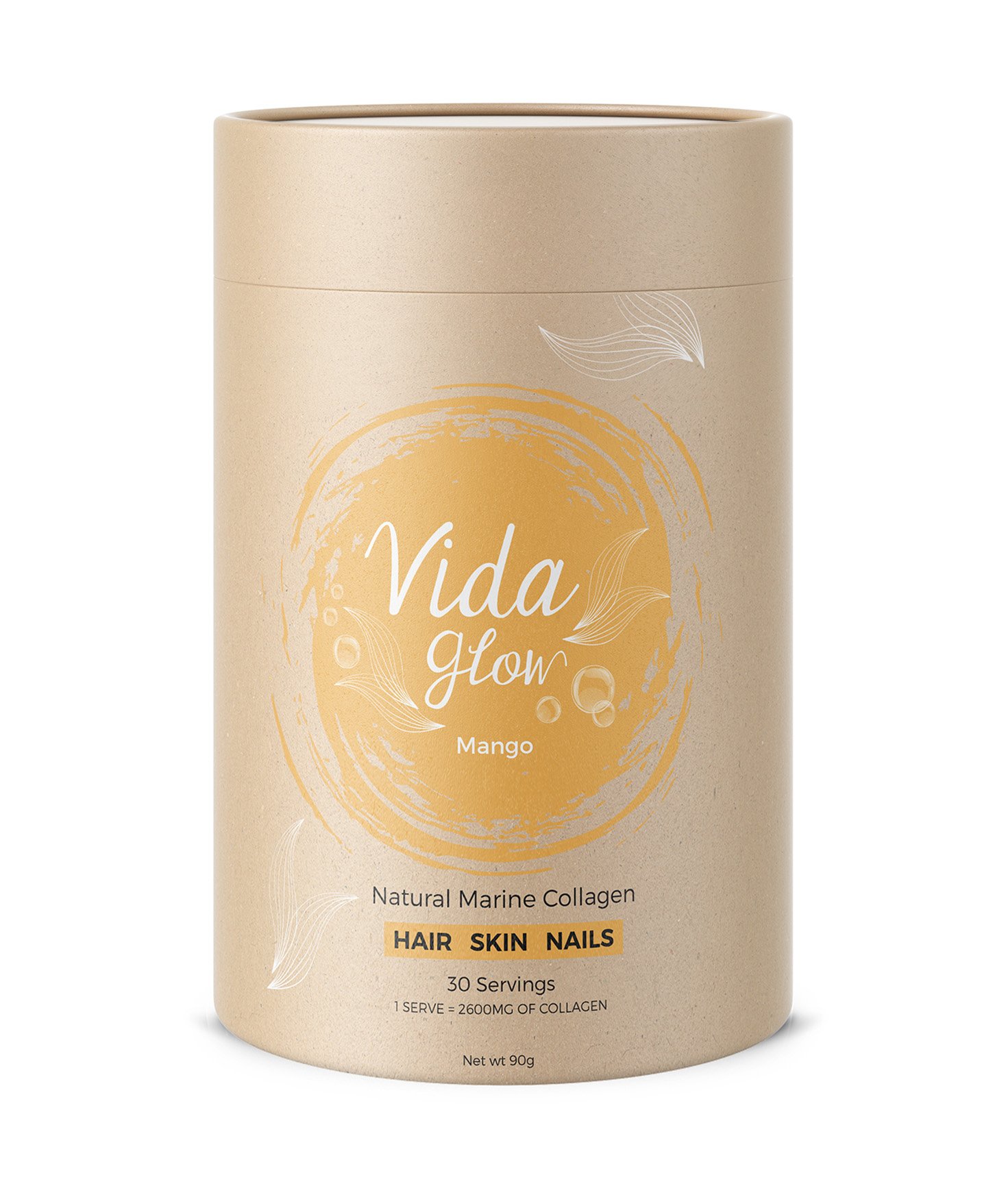 Vida Glow Natural Marine Collagen Mango 30 Sachets