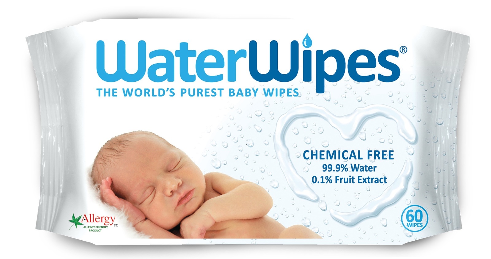 Baby WaterWipes 60 Wipes