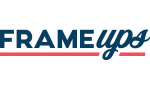 FrameUps Eyewear logo