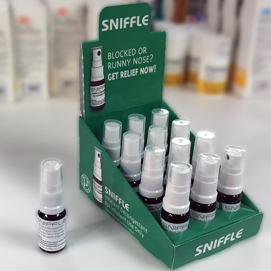 Sniffle Decongestant logo